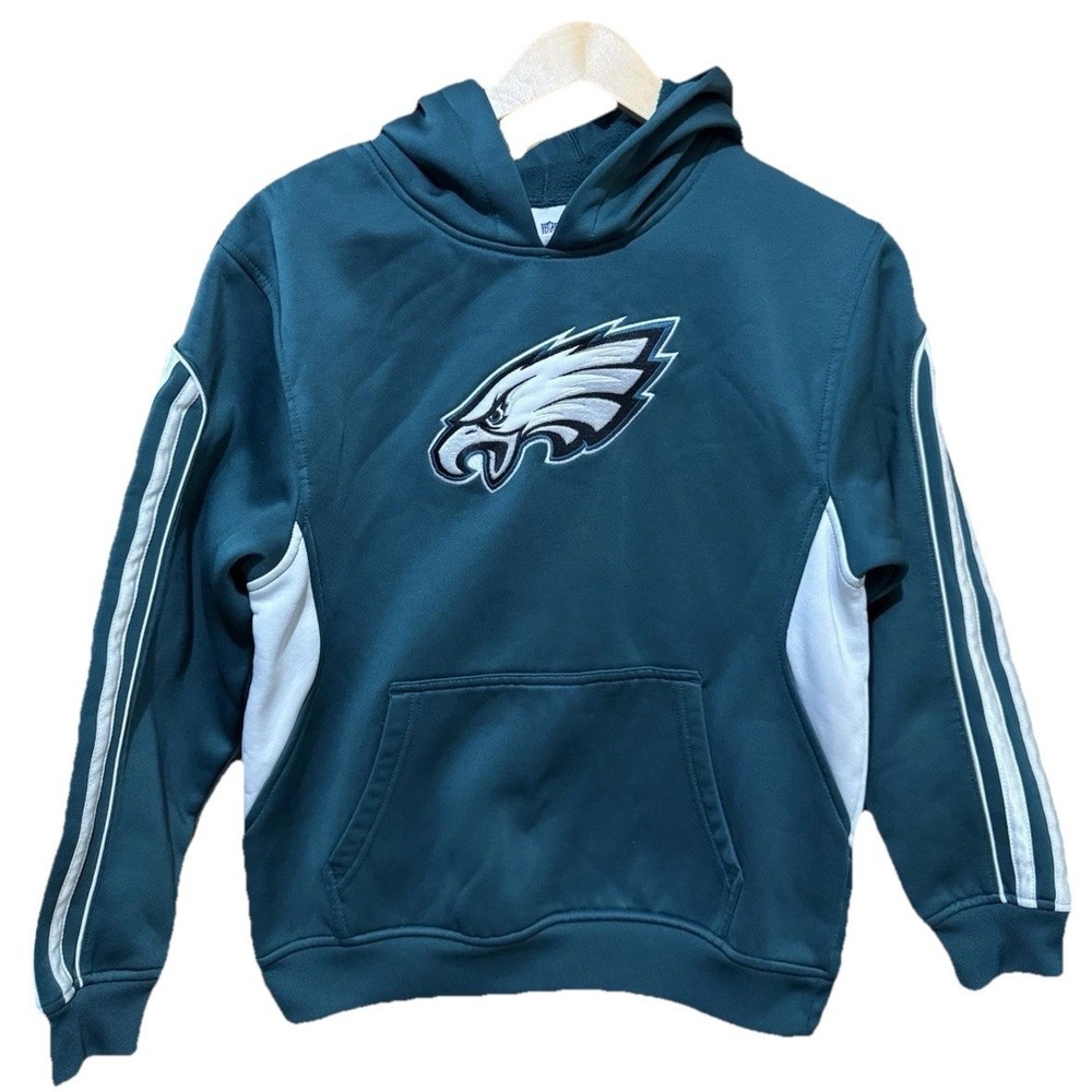 Philadelphia Eagles‎ Hoodie Youth XL (16-18) Sweatshirt NFL EUC